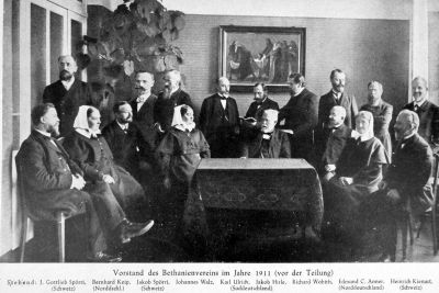 Bethanienvorstand vor der Teilung 1911
